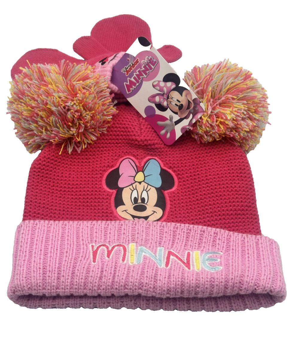 Girls Winter Accessories Set- Minnie Mouse